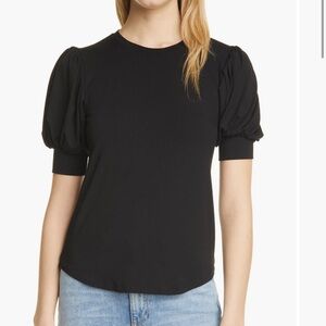 FRAME Puff Sleeve Top